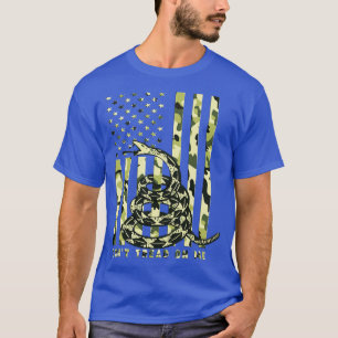 Dont Tread auf meiner Camouflage Amerikanische Fla T-Shirt