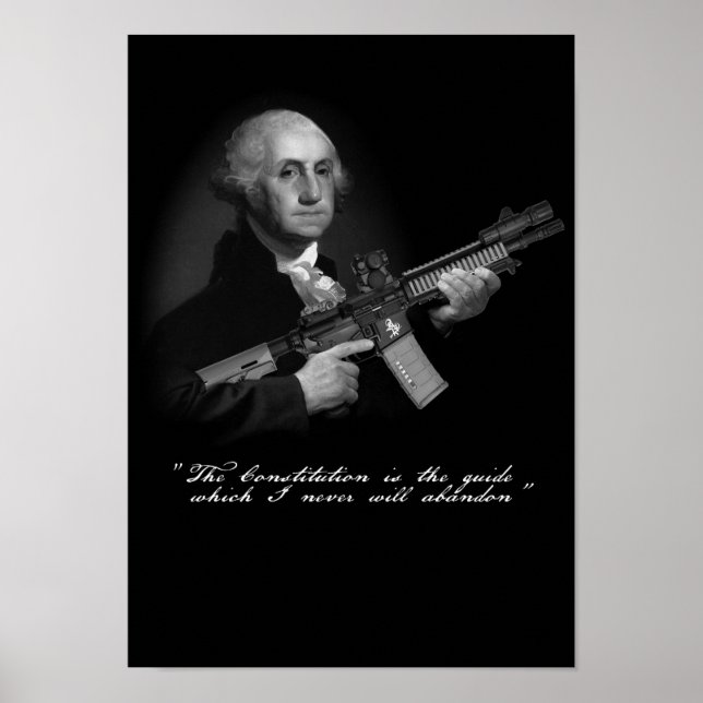"Don't Tread on George" Poster (Vorne)
