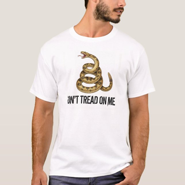 Dont tread on me colorized T-Shirt (Devant)