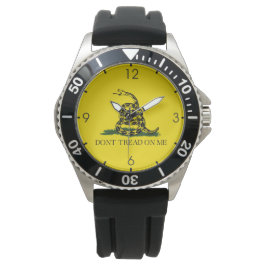 Don't Tread on Me (Gadsden Flag) (American Snake) Armbanduhr