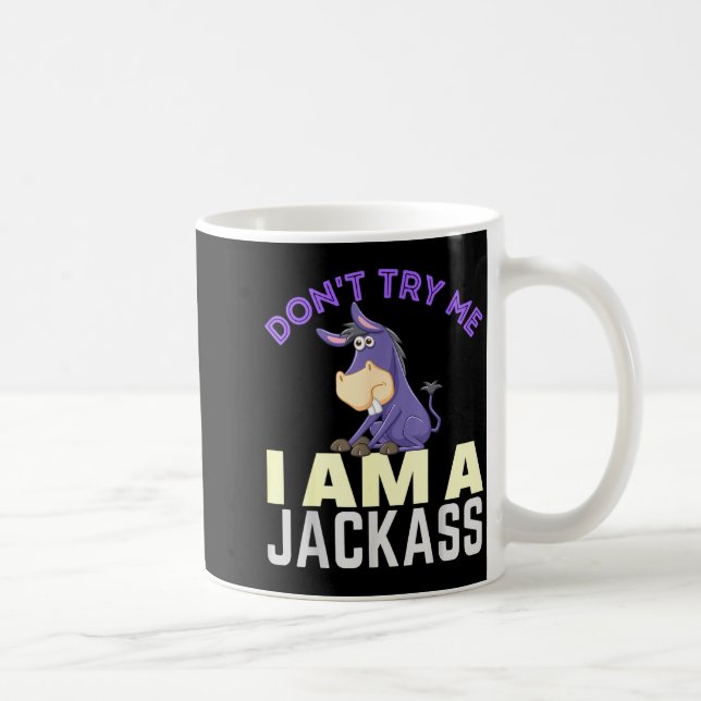 Don't Try Me I Am A Jack Funny Halloween Costume  Kaffeetasse (Rechts)