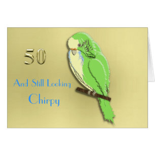 Dont un joli garçon puis mignonne Budgie 50e jalon