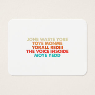 Don't Waste Your Time
