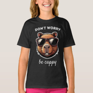 Dont Worry Be Cappy Niedlich Capybara Geschenk T-Shirt