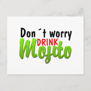 Dont Worry Postkarte