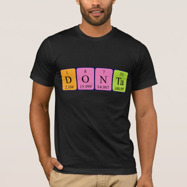 Donta Periodenname Shirt (Vorderseite)