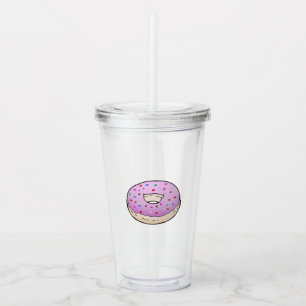 Donut - Acryl Tumbler Acryltrinkbecher