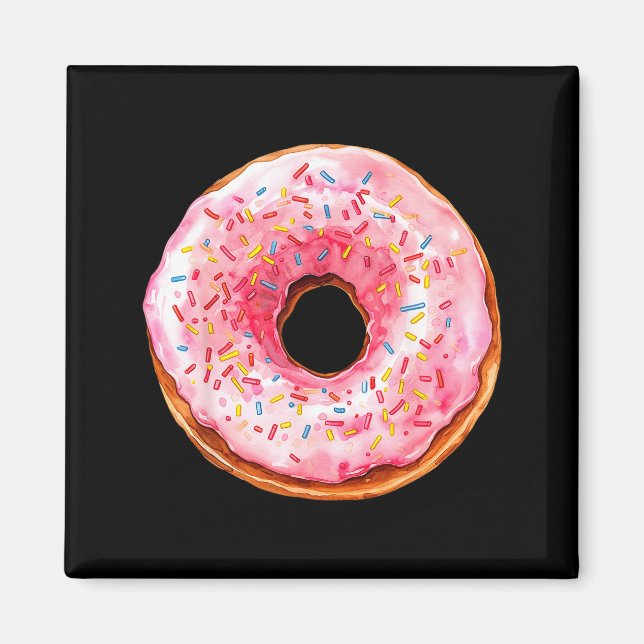 Donut Adult Kids Men Women Doughnut Costume  Magnet (Vorne)