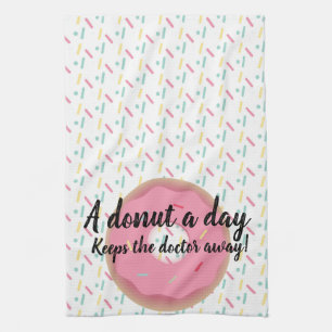 Donut-Arzt Lustiges Geschenk Geschirrtuch