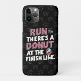 Donut auf der finish Line Funny Fitness Motivation Case-Mate iPhone Hülle