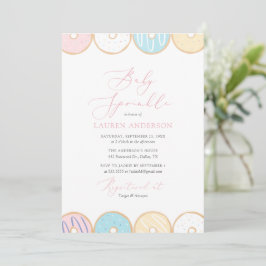 Donut Baby Sprinkle Einladung