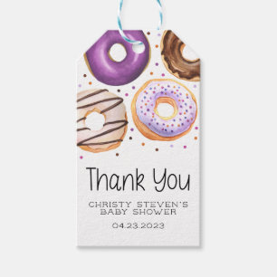 Donut Baby Sprinkle Geschenketiketten Geschenkanhänger