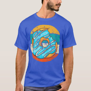 Donut Backbäckerei Kuchen Vintag Retro 141 T-Shirt