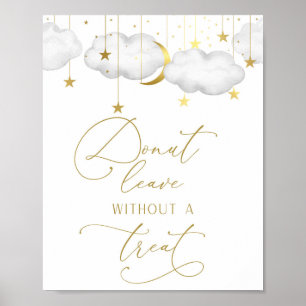 Donut Bar Sign, Baby Dusche Donut Zeichen Poster