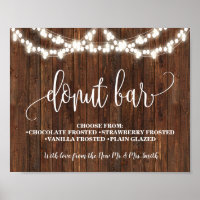 Donut-Bar-Western-Braut-Hochzeitsfeier-Schild