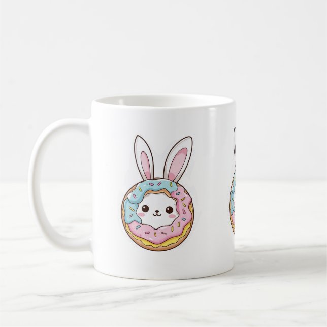 Donut Bunny mug Kaffeetasse (Links)