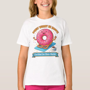 Donut & Coffee Zen Squad – Lustig T-Shirt