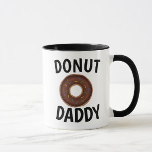 DONUT DAD DADDY Coffee Mugs