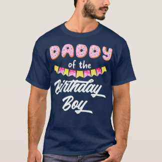 Donut Daddy vom Geburtstagskind T-Shirt
