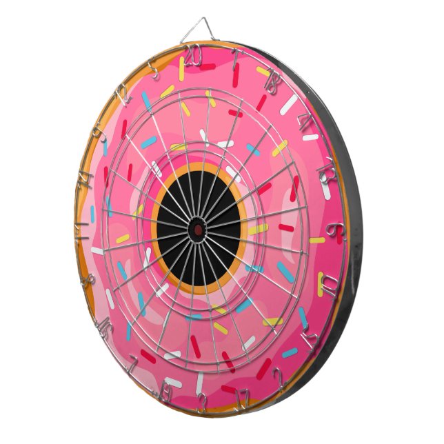 Donut Dartboard Dartscheibe (Vorderseite rechts)