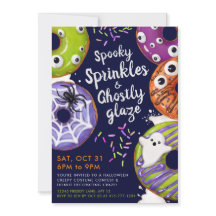 Donut Decorating Halloween-Party