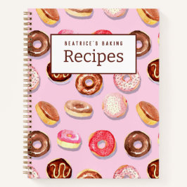 Donut Delight individualisierbares Rezept Buch