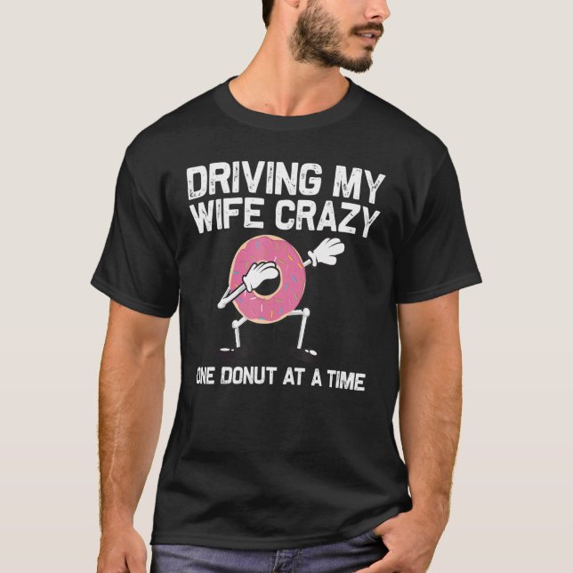Donut Designs für Männer Vater Doughnut Feinschmec T-Shirt (Vorderseite)