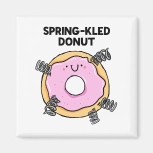 Donut Dessert Pun Magnet