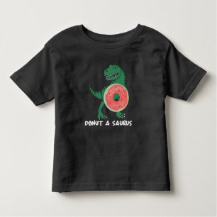 Donut Dinosaurier Feinschmecker Dino Lover Kleinkind T-shirt