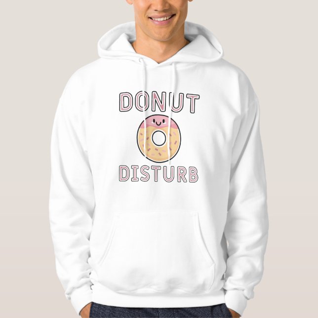Donut Disturb Hoodie (Vorderseite)