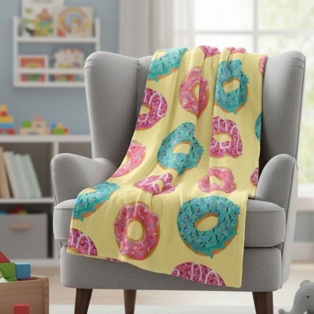 Donut Fleece Blanket (Von Creator hochgeladen)