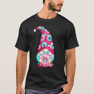 Donut-Gnom Mit Süßem Muster Für Gärtner Und Donut T-Shirt