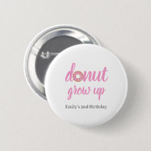 Donut Grow Up 2. Geburtstag