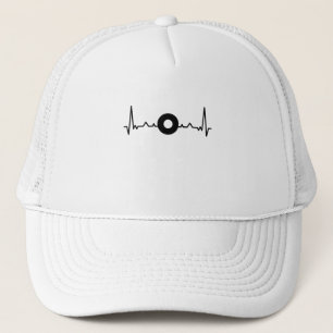 Donut Heartbeat Feinschmecker Doughnut Geschenke Truckerkappe