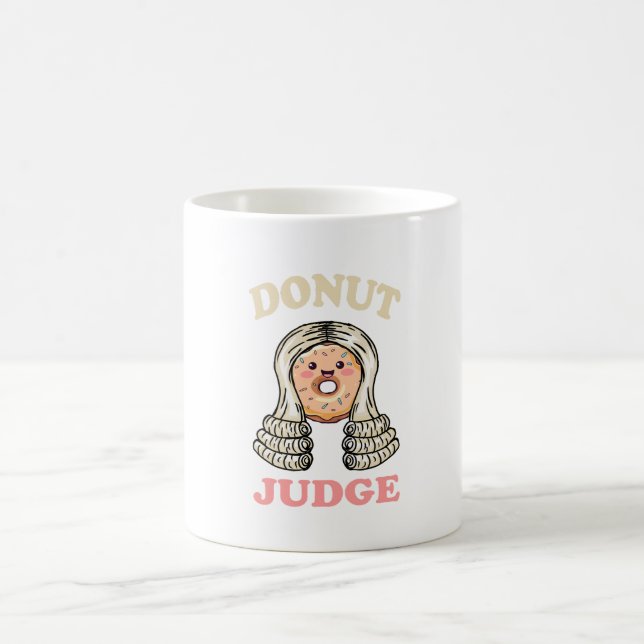 Donut Judge - Sweet Justice Kaffeetasse (Mittel)