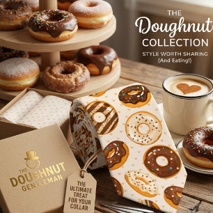 Donut-Liebhaber-Muster  Krawatte