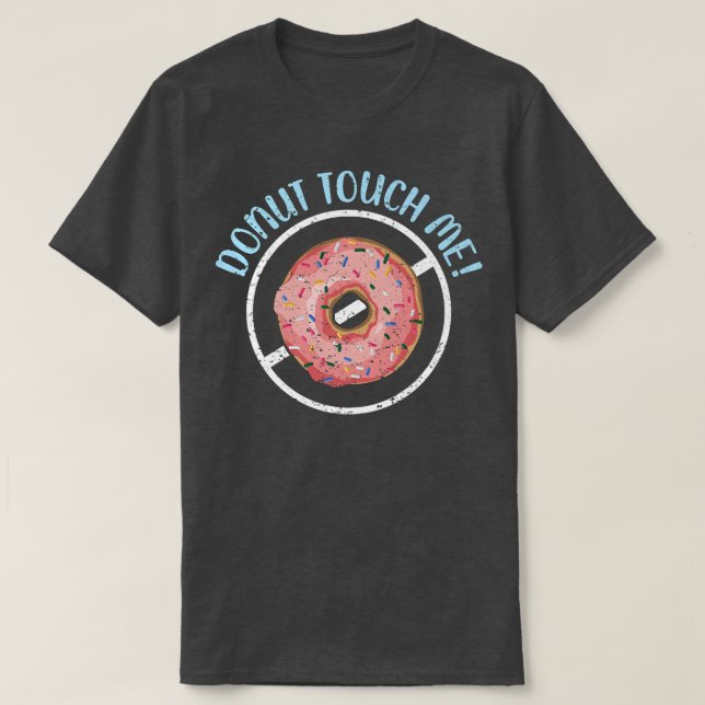 Donut Lover Doughnut Food Backwaren Bäckerei B T-Shirt (Design vorne)