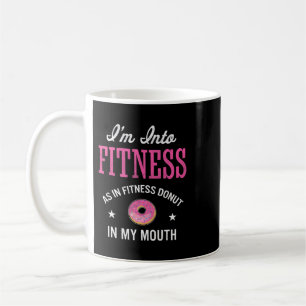 Donut Lover Im In Fitness Doughnut Funny Food Kaffeetasse