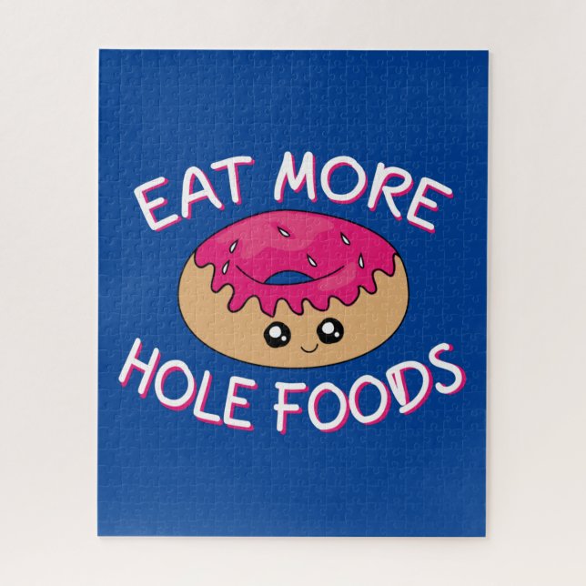 Donut Lover Pun - Essen Sie mehr gestohlene Lebens (Vertikal)