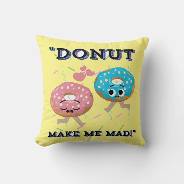 DONUT MACHT MICH MAL KISSEN (Vorderseite)