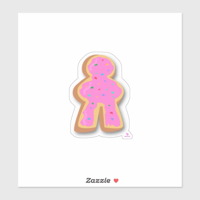 Donut Meeple Fun Board Niedliches Design Aufkleber (Blatt)