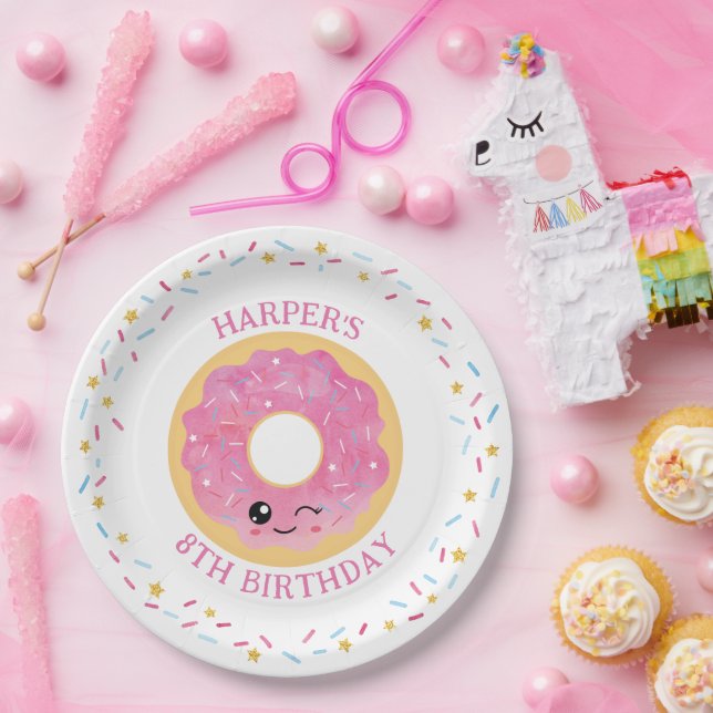 Donut Miss Out Pappteller (Party)