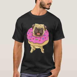 Donut Mopsbäckerei Gebäck Konditor Bäcker Hund Don T-Shirt