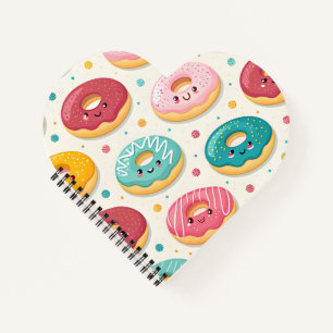 Donut-Muster Notizbuch