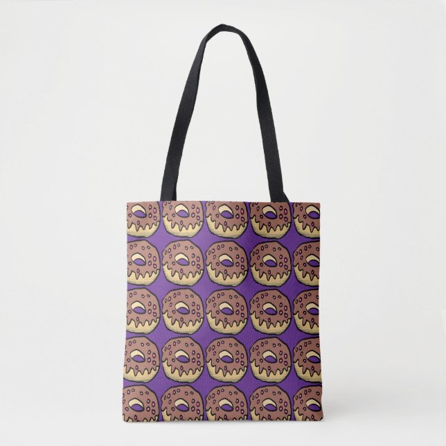 Donut-Muster Tasche (Vorderseite)