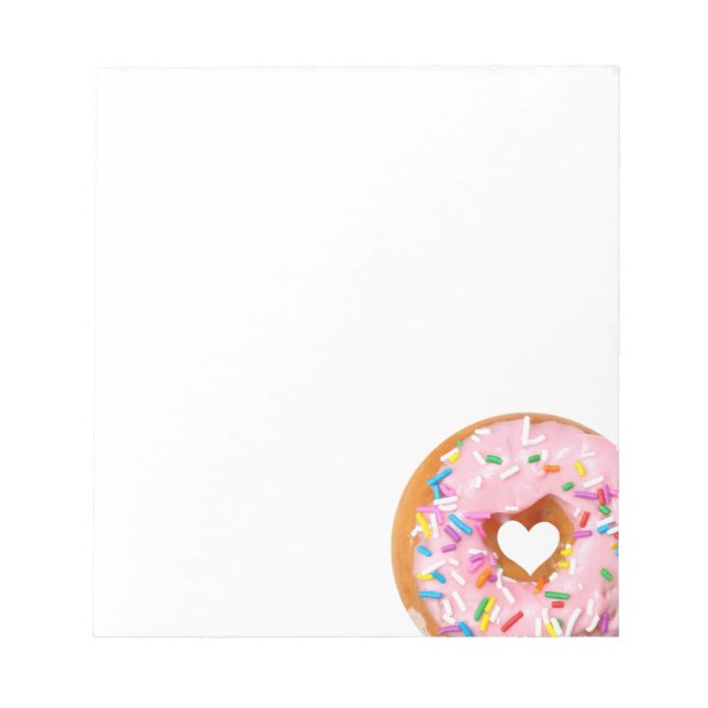 Donut Notizblock (Vorderseite)