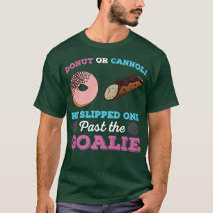 Donut oder Cannoli Funny Gender Reveal Schwangersc T-Shirt