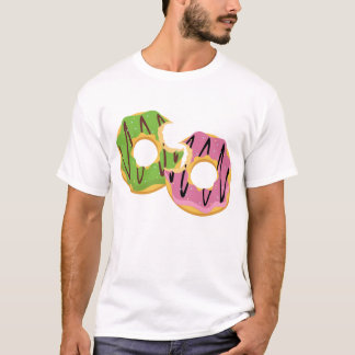 Donut-Paar-Biss-Design T-Shirt