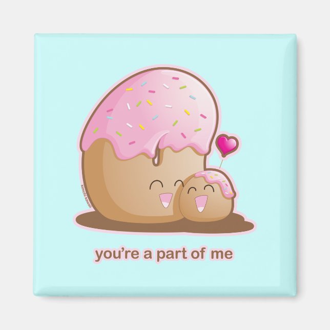 Donut Pair Magnet (Vorne)