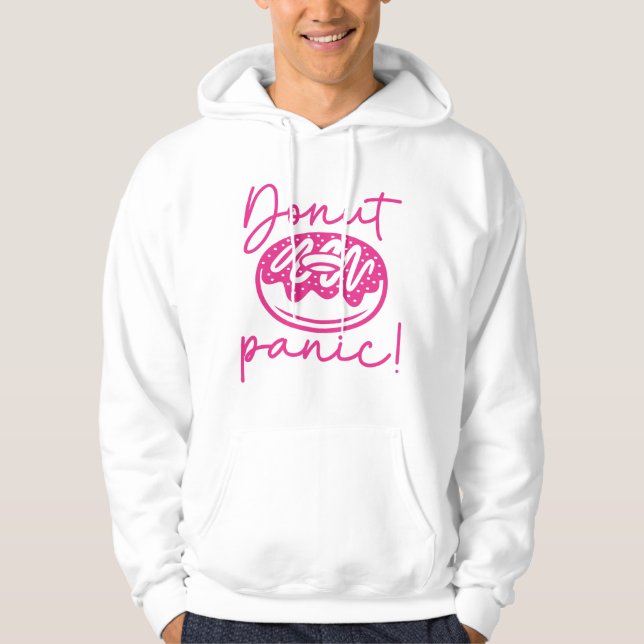 Donut Panic Hoodie (Vorderseite)